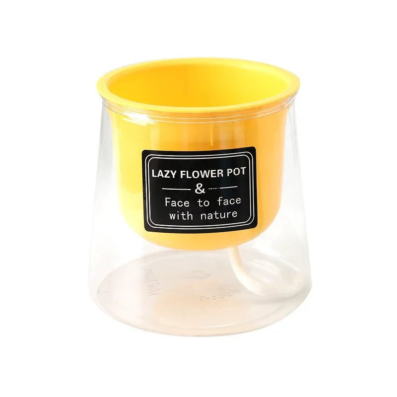 Vaso da Fiori Auto-Irrigante in Plastica 1601873201942